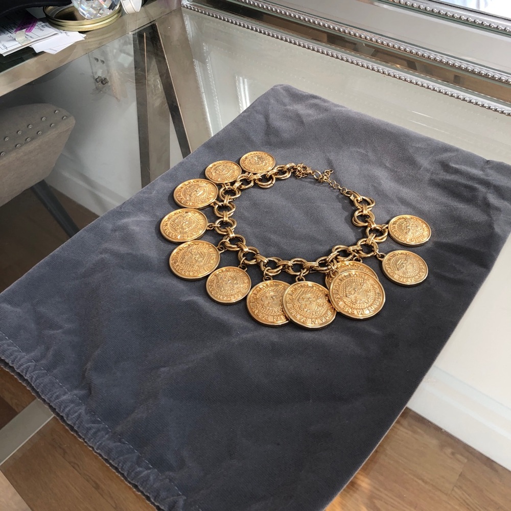Balmain Brass Necklace AW17